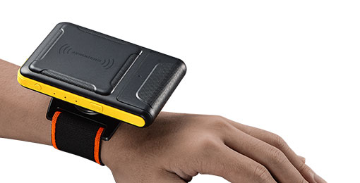 Leitor vestível BT RFID